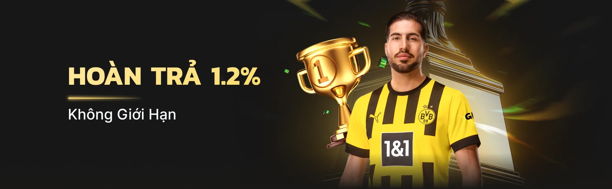 Khuyến mãi chào mừng 1XBET